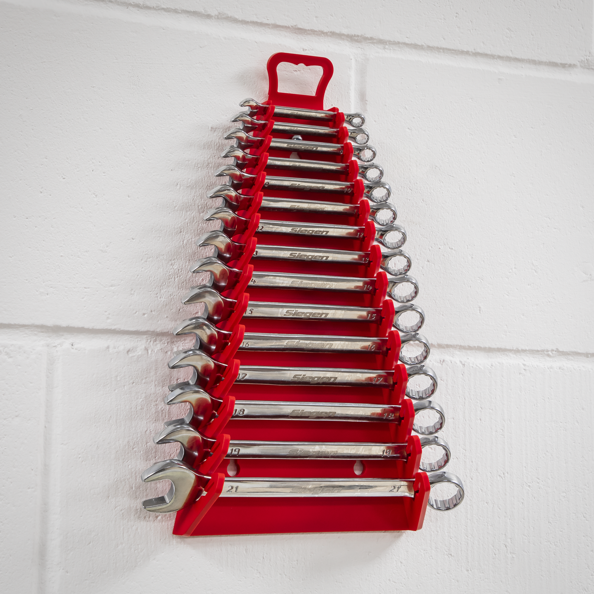 Sealey WR09 Premier Reverse Spanner Rack Capacity 15 Spanners - additional view 2