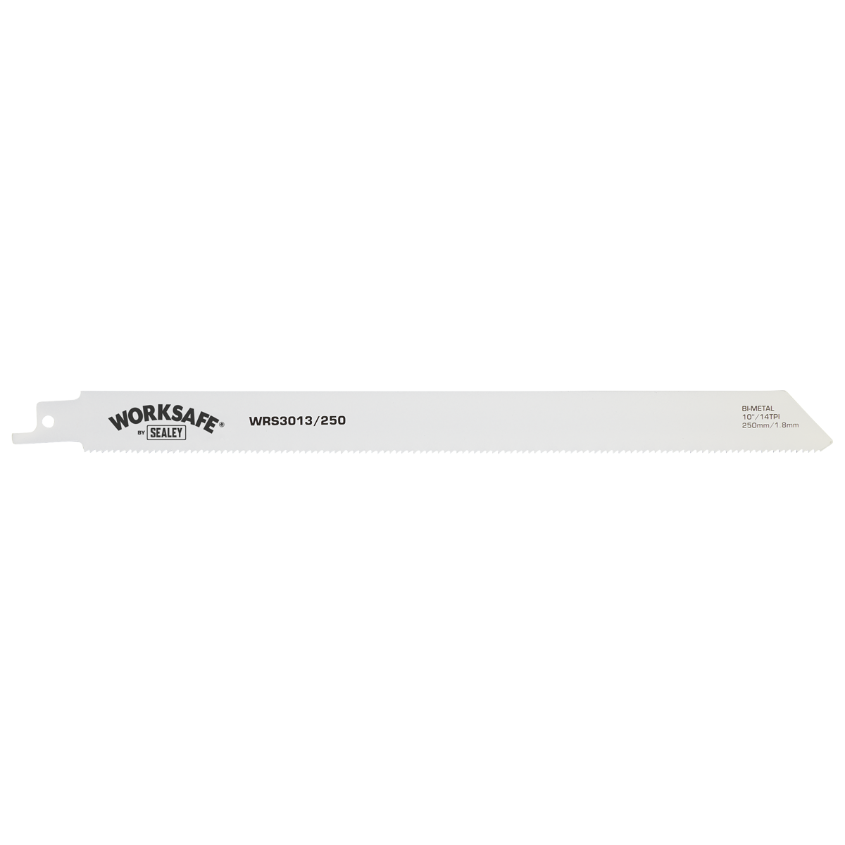Sealey WRS3013/250 Worksafe® Reciprocating Saw Blade 250mm 14tpi - Pack of 5 - additional view 3