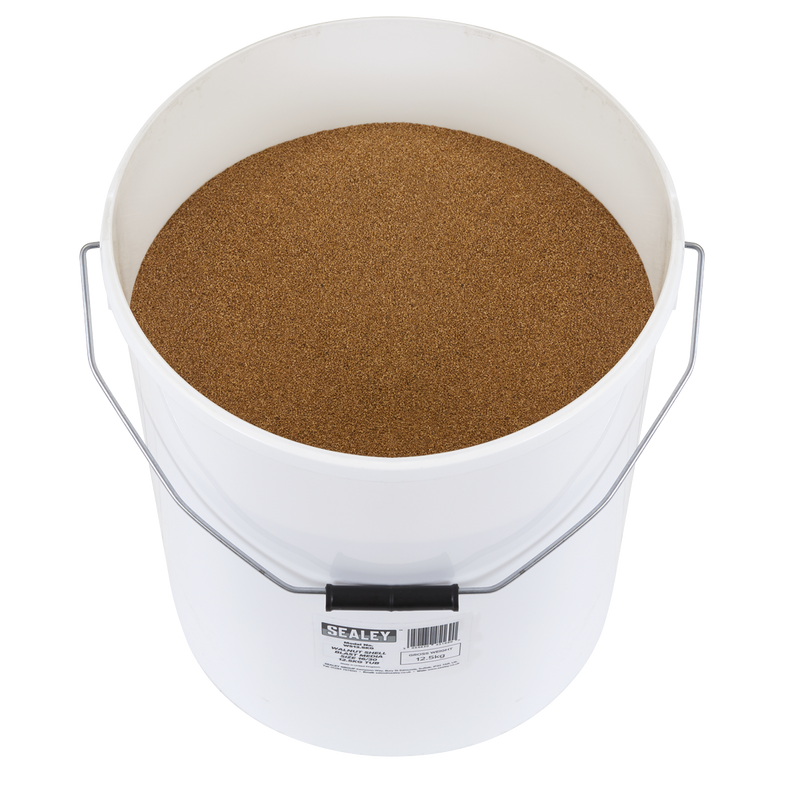 Sealey WS12.5KG Walnut Shell Blast Media - Size 16/30 - 12.5kg Tub - additional view 7