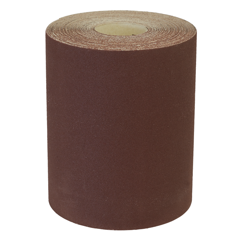 Sealey WSR10180 Worksafe® Production Sanding Roll 180Grit 115mm x 10m - Extra-Fine