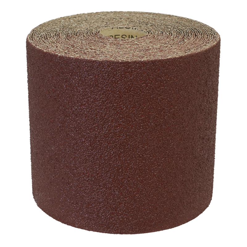 Sealey WSR1040 Worksafe® Production Sanding Roll 40Grit 115mm x 10m - Extra Coarse
