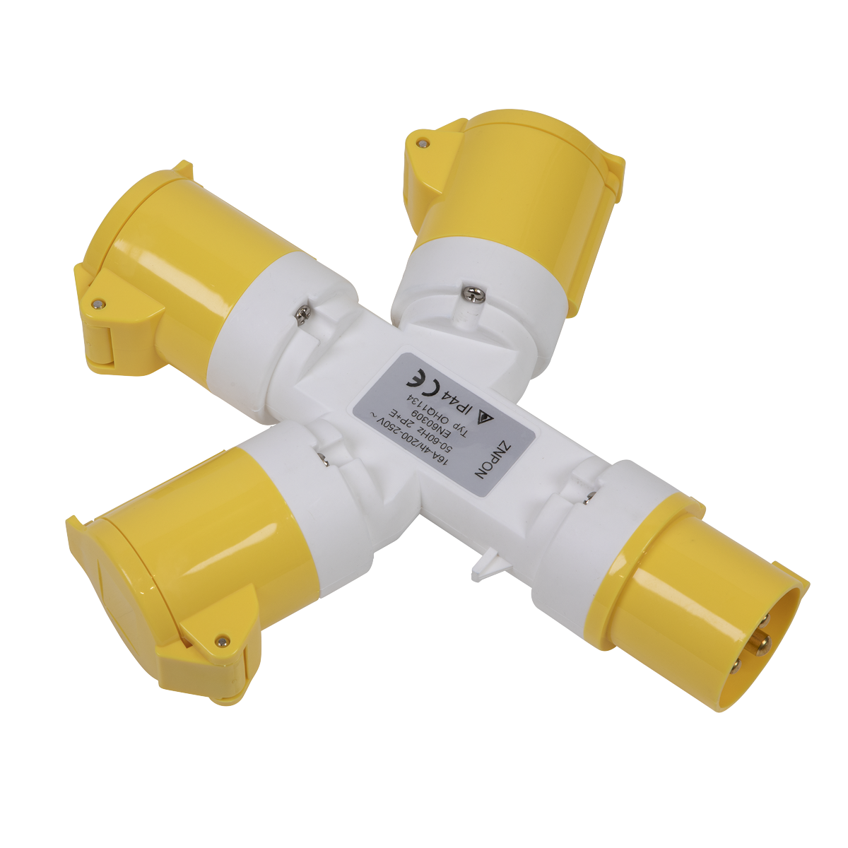 Sealey WSTWA 2P+E 3-Way Adaptor 110V - additional view 2