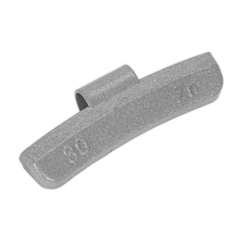 Sealey WWAH30 Hammer-On Wheel Weight for Alloy Wheels 30g - Pack of 100
