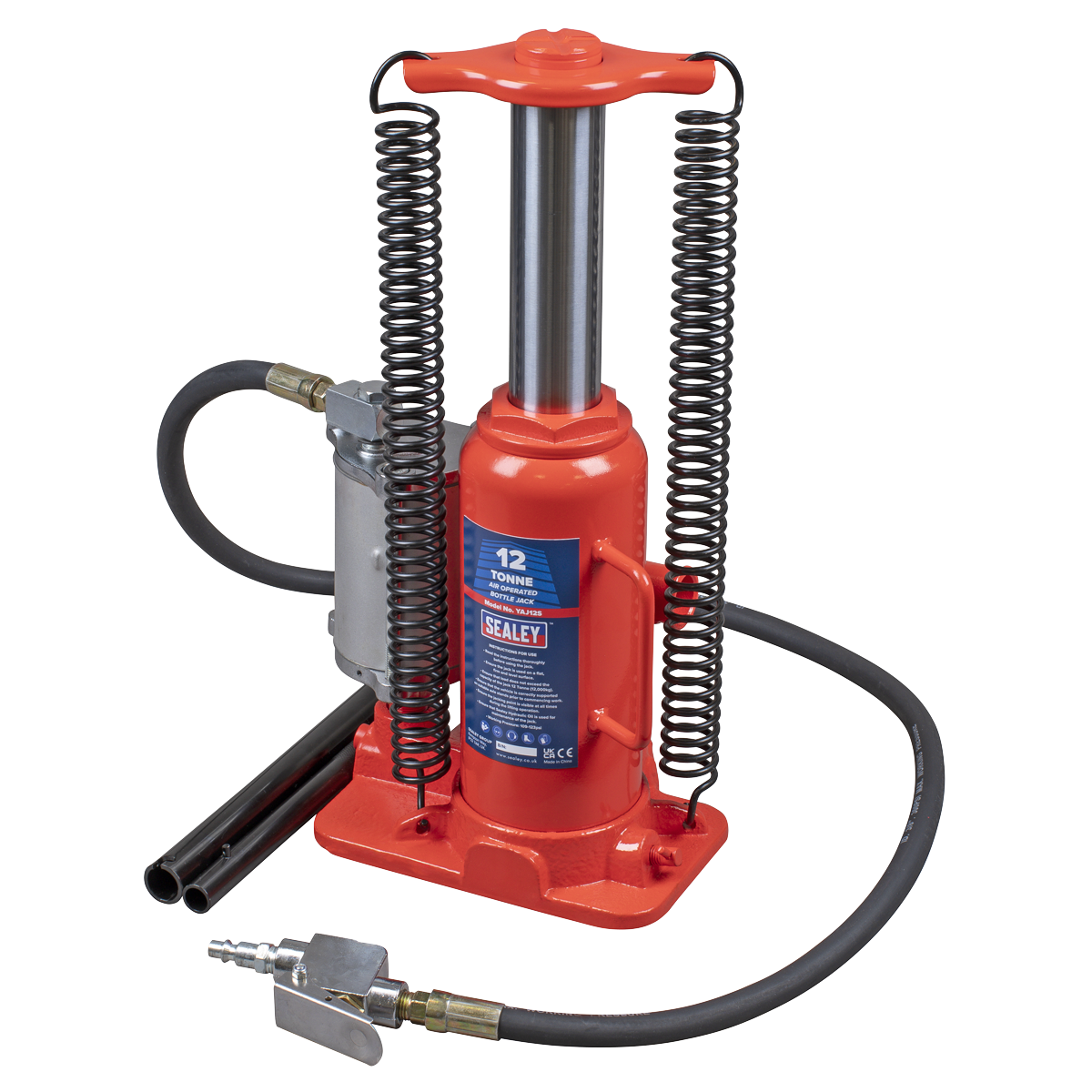 Sealey YAJ12S Air Operated Hydraulic Bottle Jack 12 Tonne - additional view 5