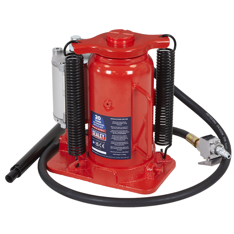 Sealey YAJ18S Air Operated Bottle Jack 20 Tonne
