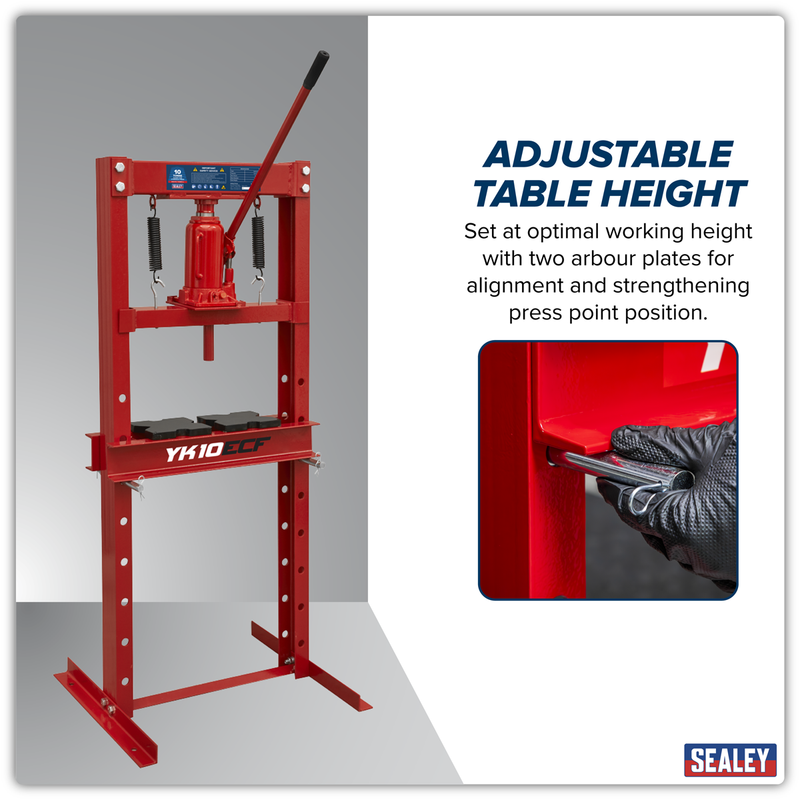 Sealey YK10ECF Hydraulic Floor Type Press 10 Tonne - additional view 9