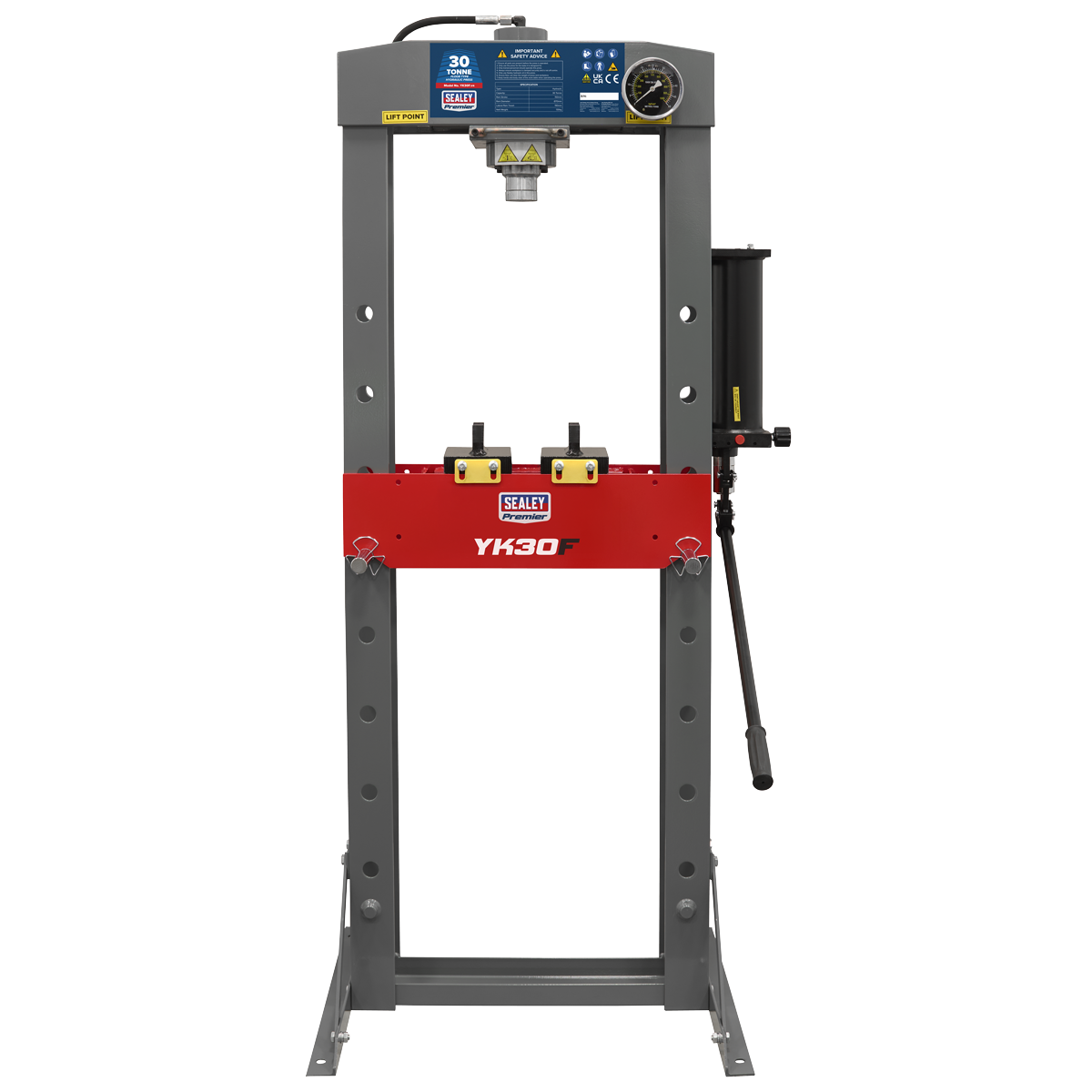Sealey YK30F Premier Hydraulic Floor Type Press 30 Tonne - additional view 3