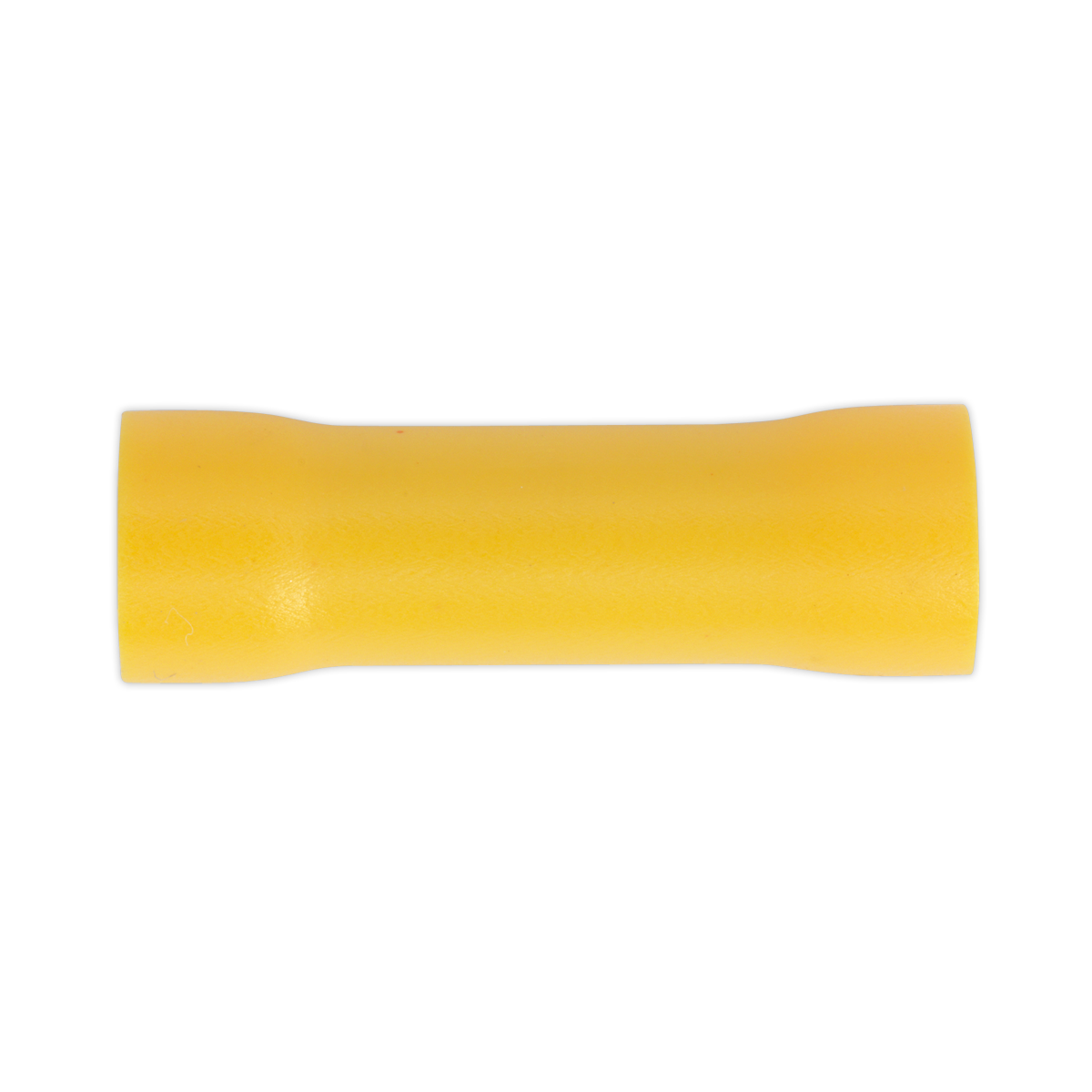 Sealey YT10 Butt Connector Terminal 5.5mm, Yellow - Pack of 100