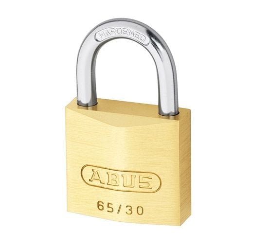 ABUS 65/30 30mm Brass Padlocks - ABU6530 - Abus - Trade Counter Direct
