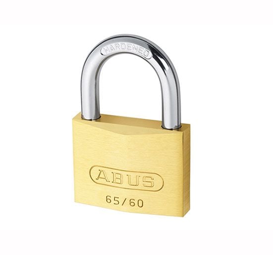 ABUS 65/60 60mm Brass Padlocks - ABU6560 - Abus - Trade Counter Direct