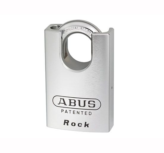 ABUS 83/55 Rock Through Hardened Steel Padlock Closed Shackle - ABU8355CS - Abus - Trade Counter Direct