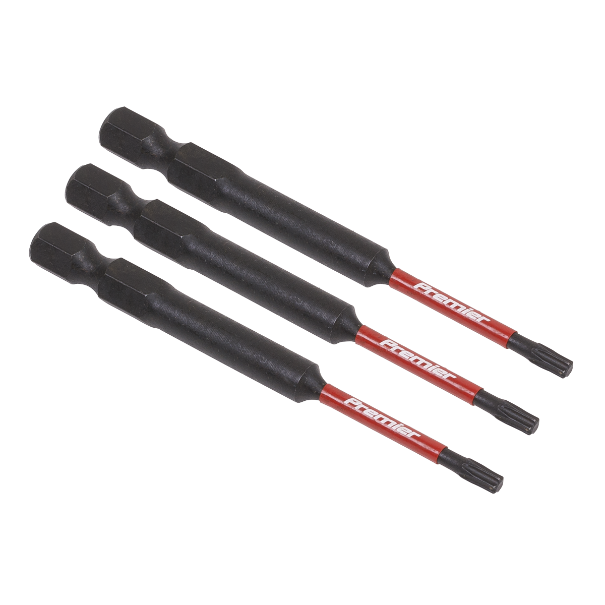 Sealey AK8265 TRX-Star* T10 Impact Power Tool Bits 75mm - 3pc