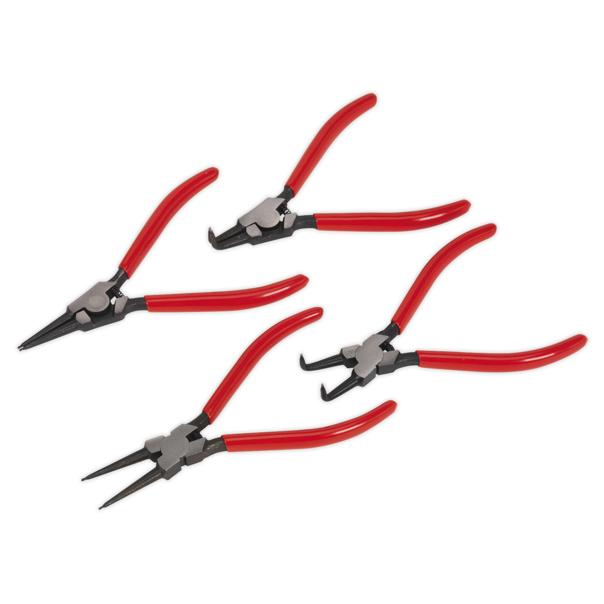 Sealey AK8454 Circlip Pliers Set 4pc 180mm