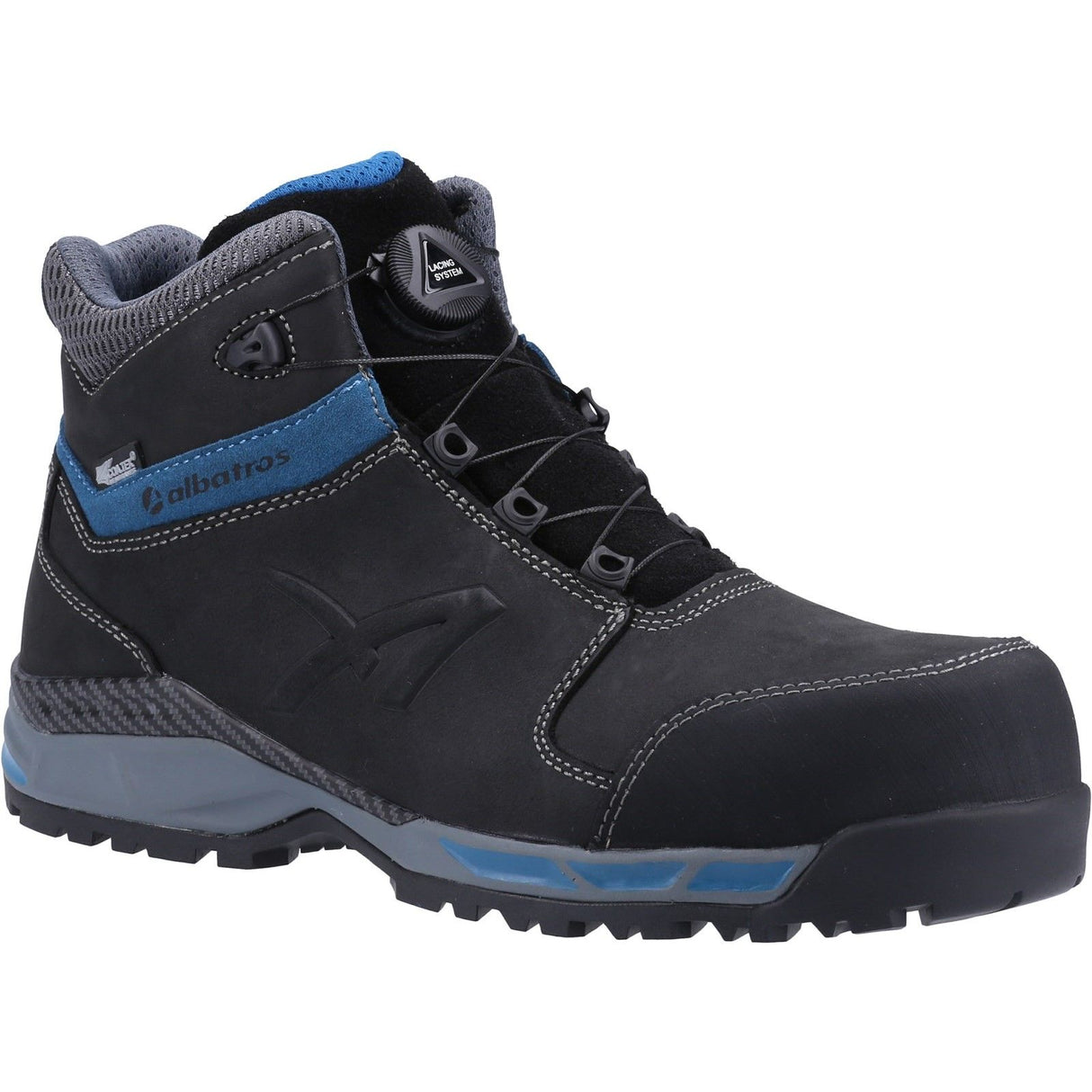 Albatros Tofane CTX Mid S3 Safety Boot - Black (638500256000045) - 32957-56322-07 - Albatros - Trade Counter Direct
