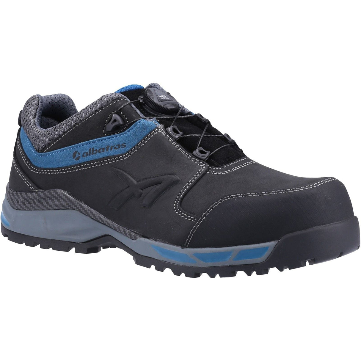 Albatros Tofane Low S3 Safety Trainer - Black (648510256000047) - 32958-56323-07 - Albatros - Trade Counter Direct