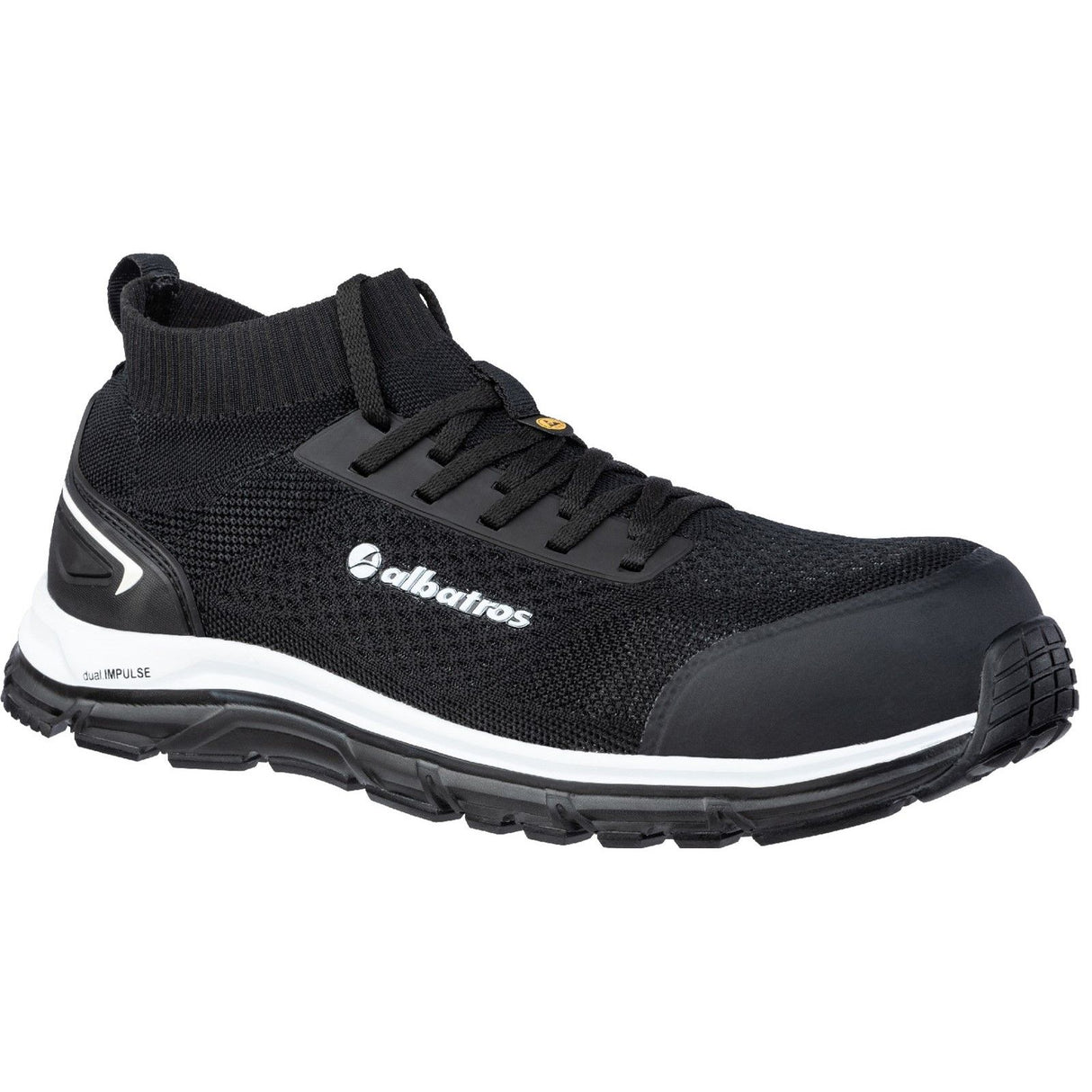 Albatros Ultimate Impulse Low Safety Shoe - Black (646720 - 42) - 29982-50885-06 - Albatros - Trade Counter Direct