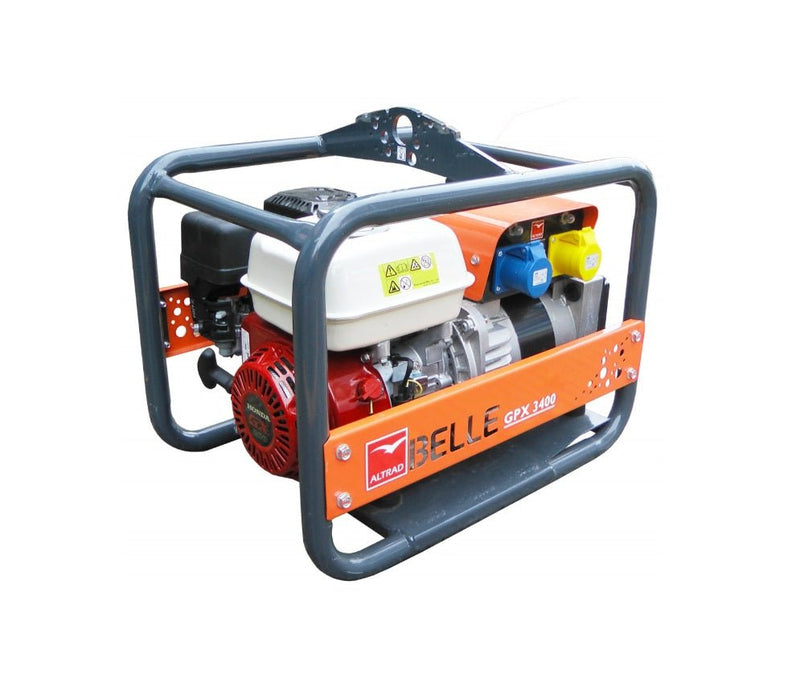 Altrad - Belle G3401S GPX 3400 Generator - G3401S - Belle - Trade Counter Direct