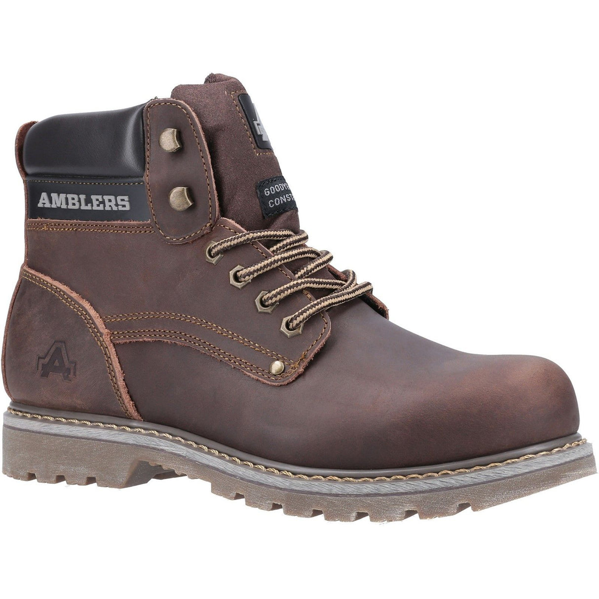Amblers Dorking Casual Boot - Brown Crazy Horse (19515 - 30235) - 19515-30235-06 - Amblers - Trade Counter Direct