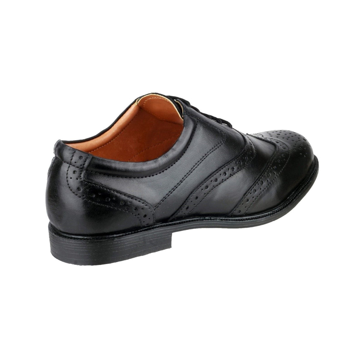 Amblers Liverpool Oxford Brogue - Black (11762 - 13523) - 11762-13523-01 - Amblers - Trade Counter Direct