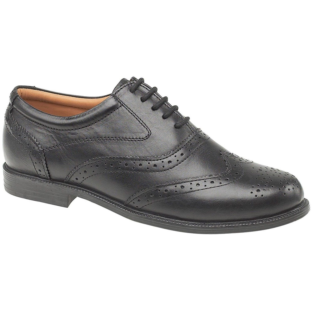 Amblers Liverpool Oxford Brogue - Black (11762 - 13523) - 11762-13523-01 - Amblers - Trade Counter Direct