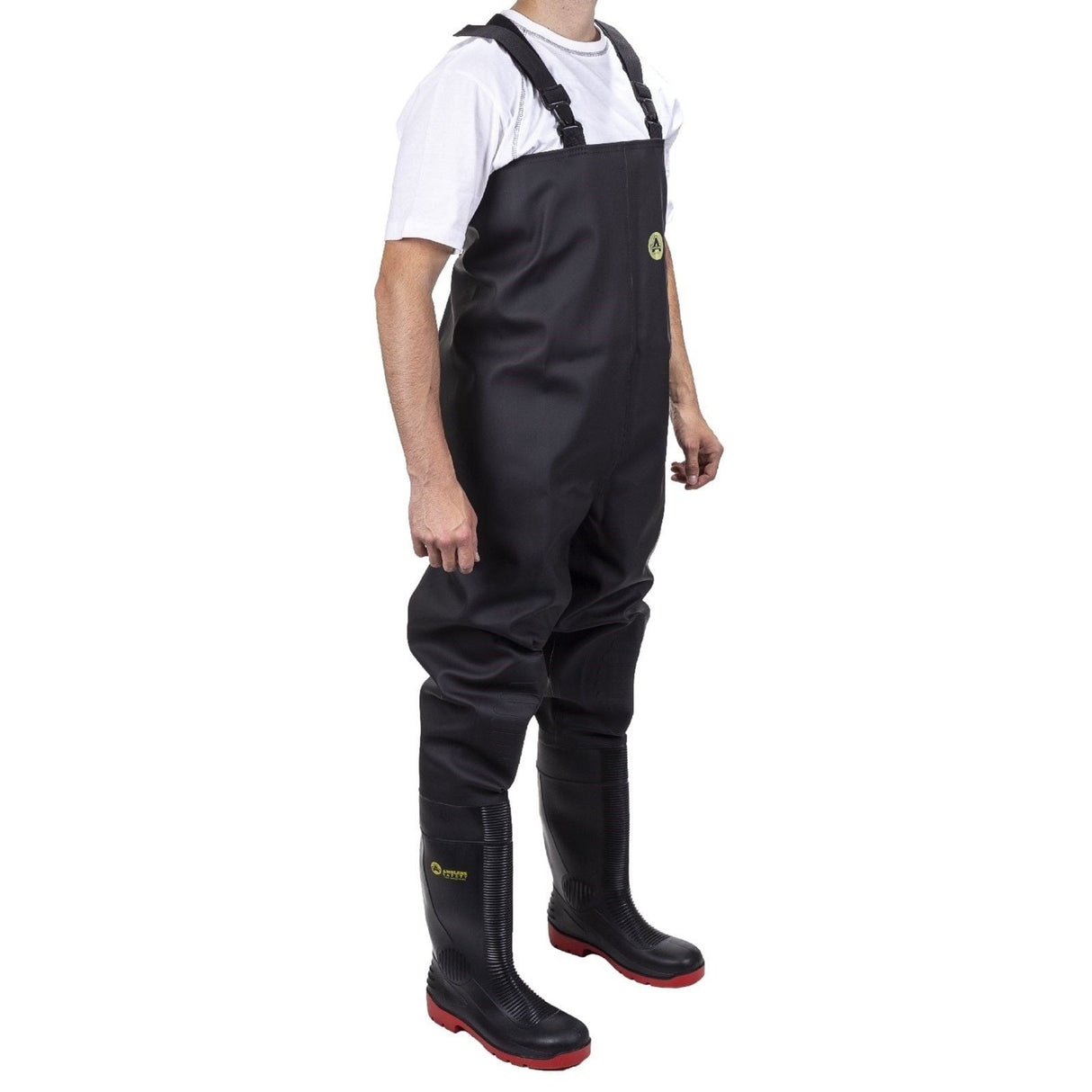 Amblers Safety Danube Chest Safety Wader - Black (24875 - 41140) - 24875-41140-02 - Amblers Safety - Trade Counter Direct