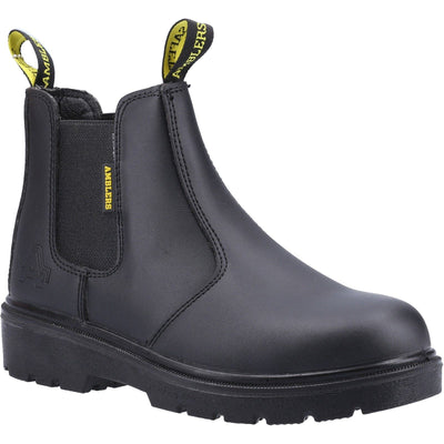 Amblers Safety FS116 Dual Density Pull on Safety Dealer Boot - Black (19981 - 31380) - 19981-31380-01 - Amblers Safety - Trade Counter Direct
