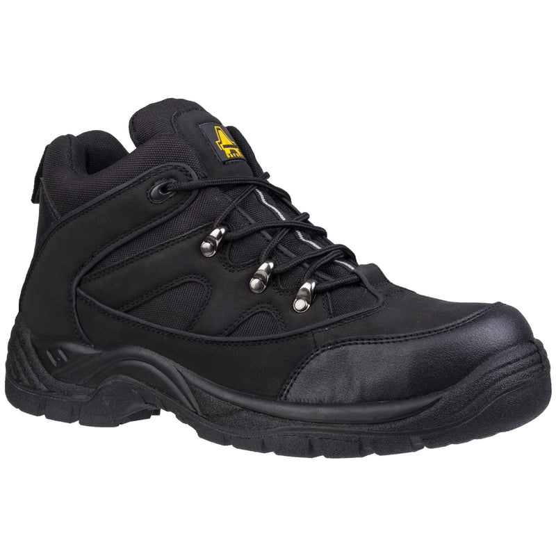 Amblers Safety FS151 Vegan Friendly Safety Boots - Black (16169 - 21312) - 16169-21312-02 - Amblers Safety - Trade Counter Direct