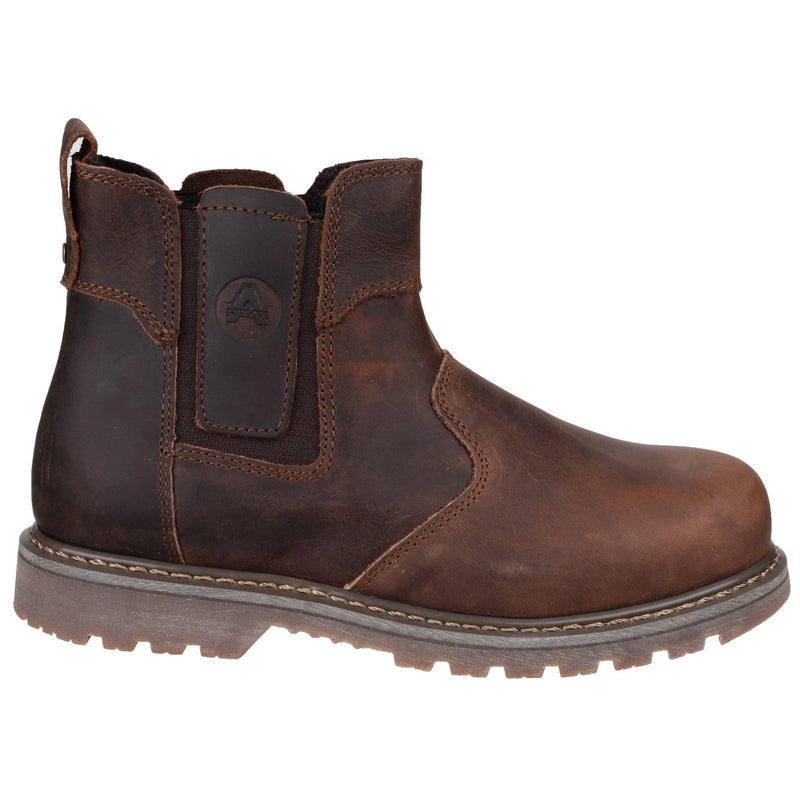 Amblers Safety FS165 Pull - On Safety Dealer - Brown (24885 - 41150) - 24885-41150-02 - Amblers Safety - Trade Counter Direct