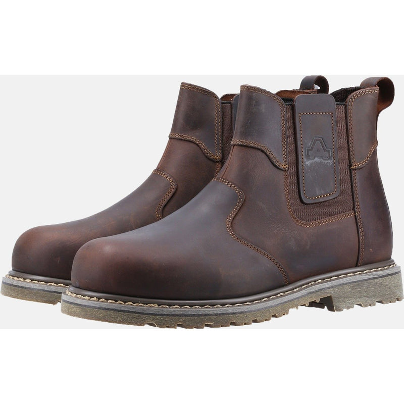 Amblers Safety FS165 Pull - On Safety Dealer - Brown (24885 - 41150) - 24885-41150-02 - Amblers Safety - Trade Counter Direct