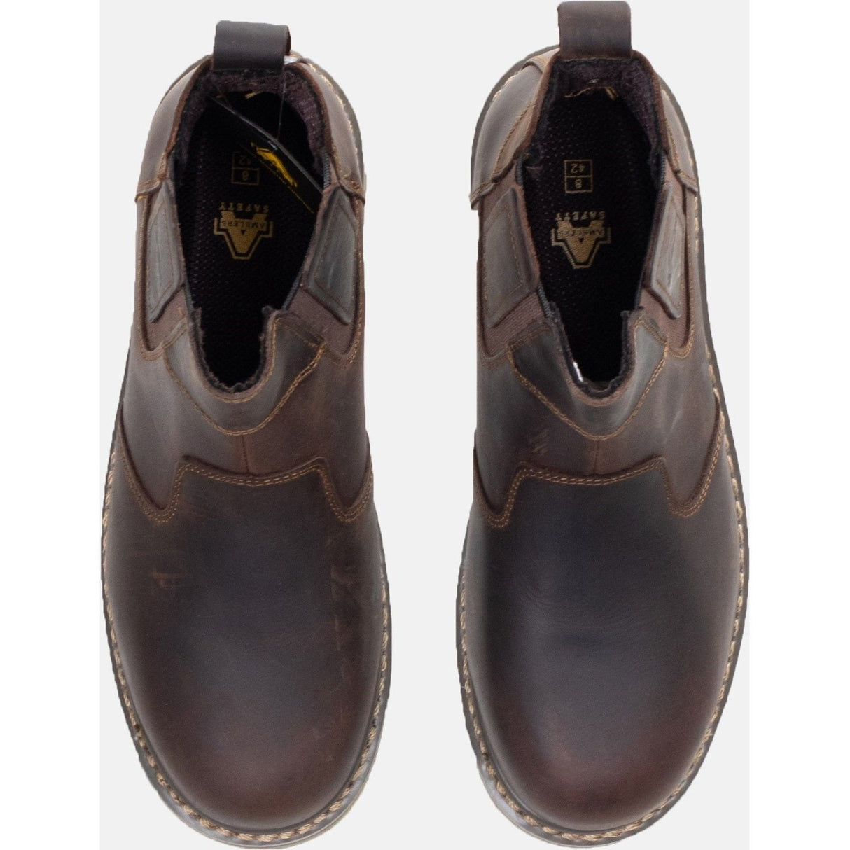 Amblers Safety FS165 Pull - On Safety Dealer - Brown (24885 - 41150) - 24885-41150-02 - Amblers Safety - Trade Counter Direct