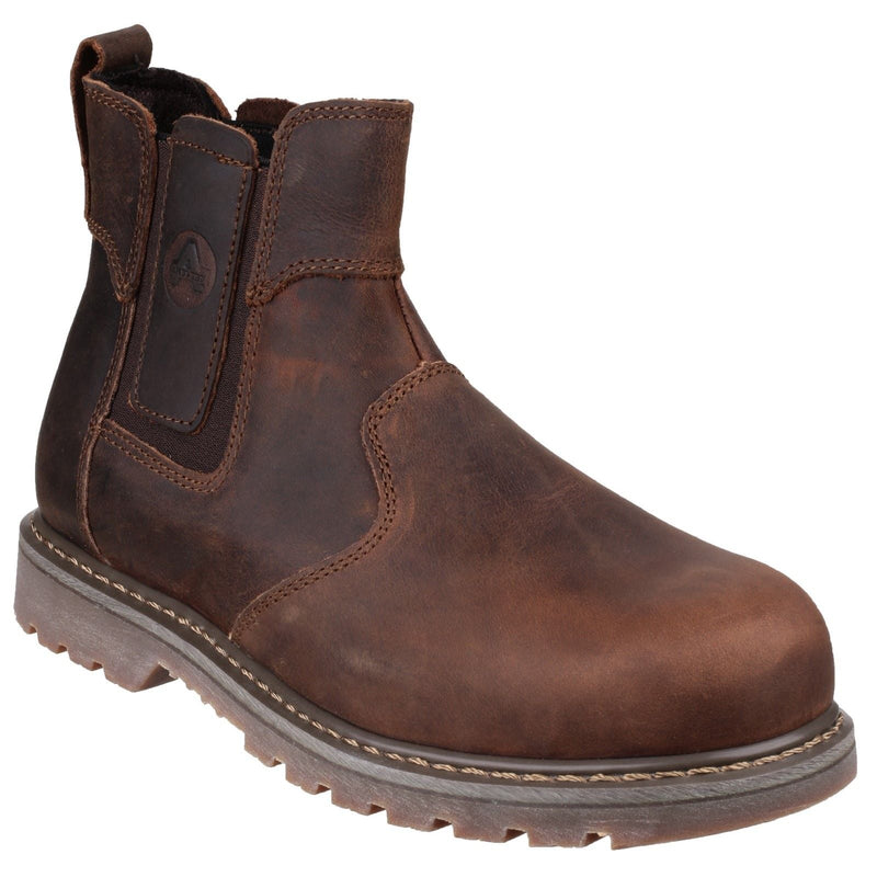 Amblers Safety FS165 Pull - On Safety Dealer - Brown (24885 - 41150) - 24885-41150-02 - Amblers Safety - Trade Counter Direct