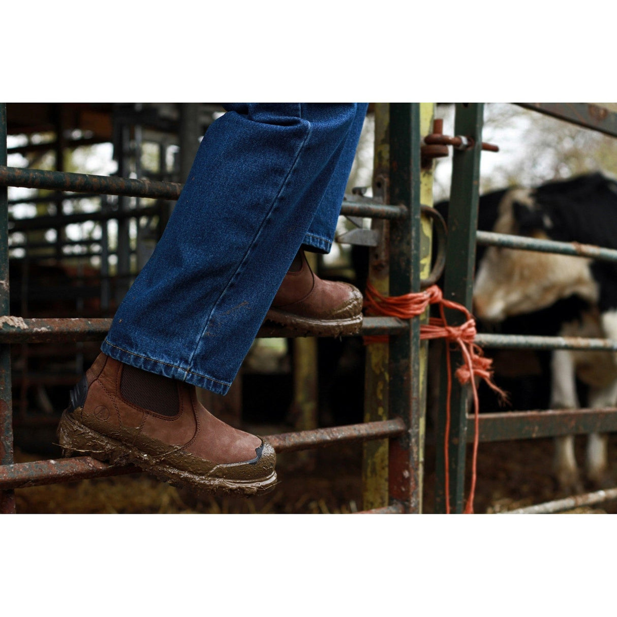 Amblers Safety FS225 Goodyear Welted Waterproof Pull On Chelsea Safety Boot - Brown (20433 - 32276) - 20433-32276-06 - Amblers Safety - Trade Counter Direct