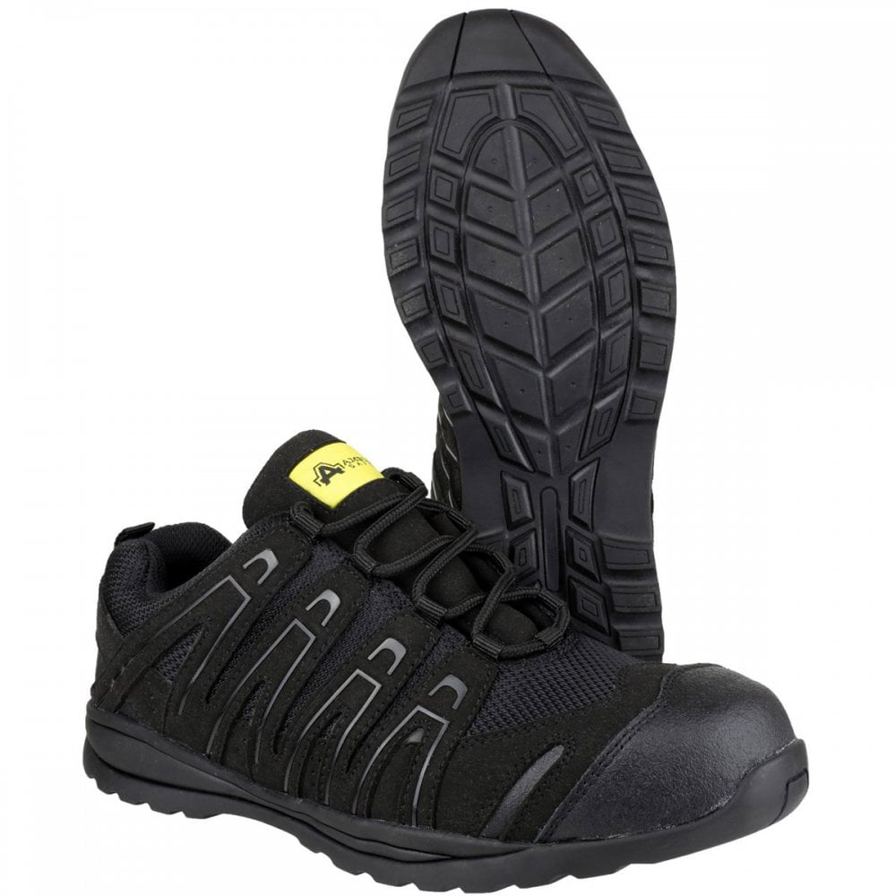 Amblers Safety FS40C Safety Trainers - Black (24884 - 41149) - 24884-41149-01 - Trade Counter Direct - Trade Counter Direct