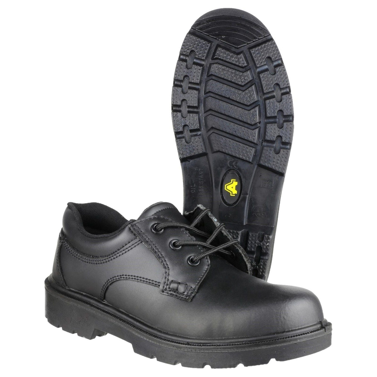 Amblers Safety FS41 Gibson Lace Safety Shoe - Black (01616 - 00797) - 01616-00797-02 - Amblers Safety - Trade Counter Direct