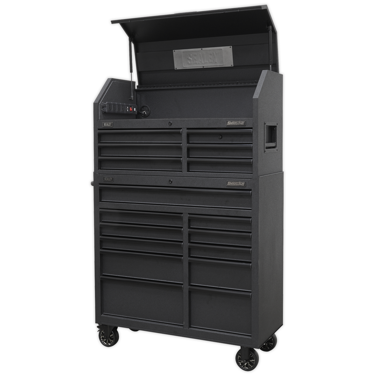 Sealey AP41BESTACK Tool Chest 17 Drawer Combination Soft Close Drawers with Power Bar