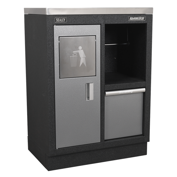 Sealey APMSSTACK01W Superline Pro 4.9m Storage System - Wood Worktop