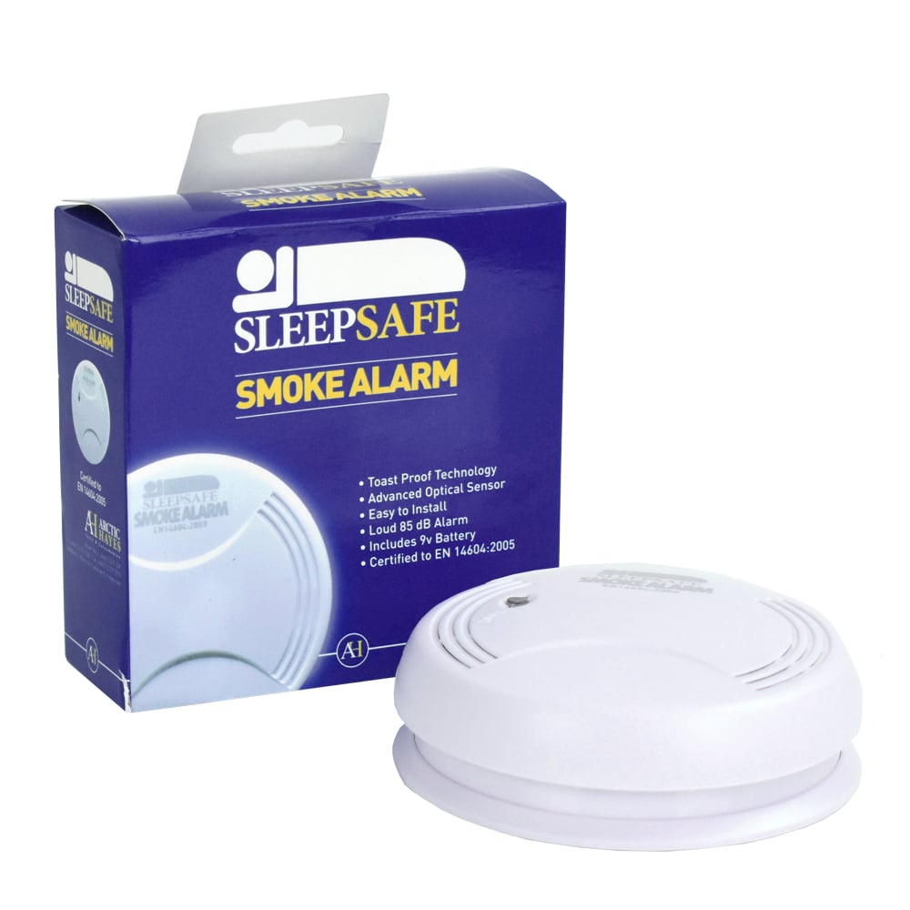 Arctic Hayes Sleepsafe Photoelectric Smoke Alarm - SA1 - Arctic Hayes - Trade Counter Direct
