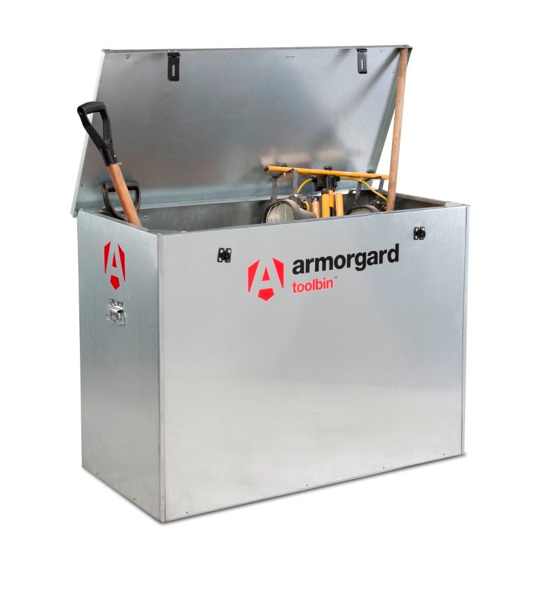 Armorgard Toolbin, Galvanised Storage box - GB3 - GB3 - Armorgard - Trade Counter Direct