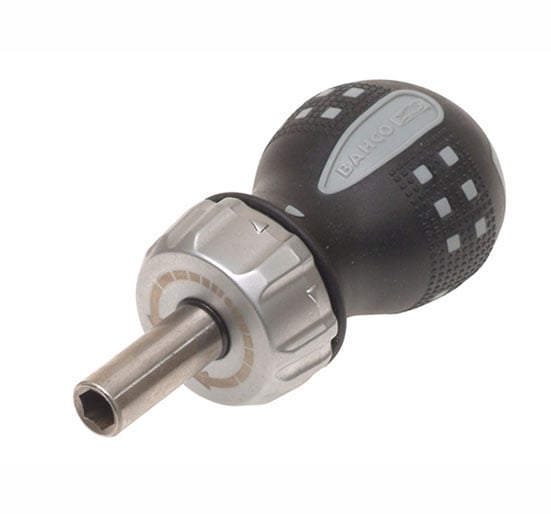 Bahco 808050S Stubby Ratchet Screwdriver - 808050S Screwdriver Multibit - BAH808050S - Bahco - Trade Counter Direct