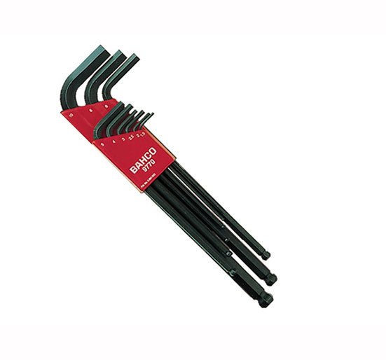 Bahco BE - 9770 9 piece Hex Key Set (1.5 - 10mm) - 9 Piece Set - BAH9770 - Bahco - Trade Counter Direct