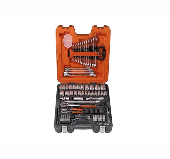 Bahco S106 Socket and Spanner Set 106 Piece 1/4 & 1/2in Drive - 106 Piece Set - BAHS106 - Bahco - Trade Counter Direct