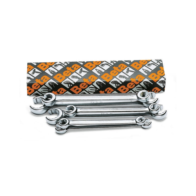 Beta 10 - Piece Flare Nut Open Ring Wrench Set 8X10 To 30X32 Mm - 94 - 94/S10 - WEB-000940052 - Beta - Trade Counter Direct