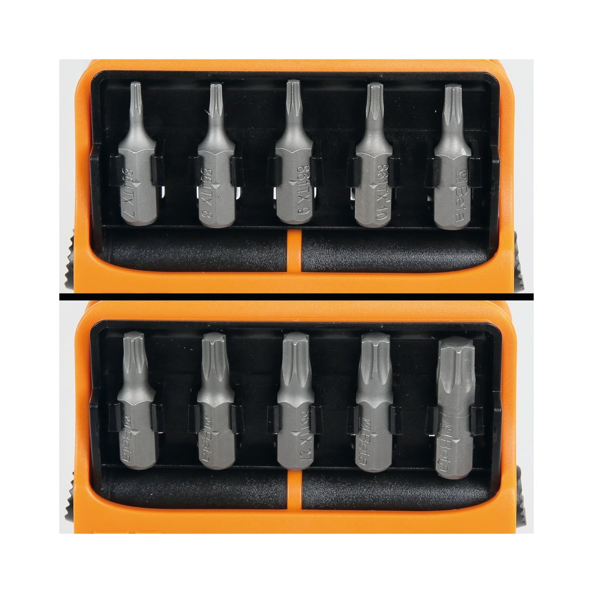 Beta 10 - Piece Torx Bit Set With Magnetic Bit Holder In Pocket Case - 861TX/A10 - WEB-008610870 - Beta - Trade Counter Direct