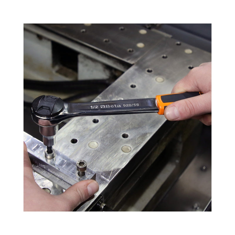 Beta 1/2" male square drive reversible ratchet - 920/55 - WEB-009201155 - Beta - Trade Counter Direct