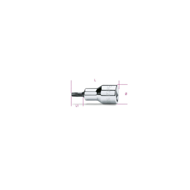 Beta 1/2In Torx Socket Driver L 20 - 920TX - 920TX - L 20 - WEB-009200530 - Beta - Trade Counter Direct