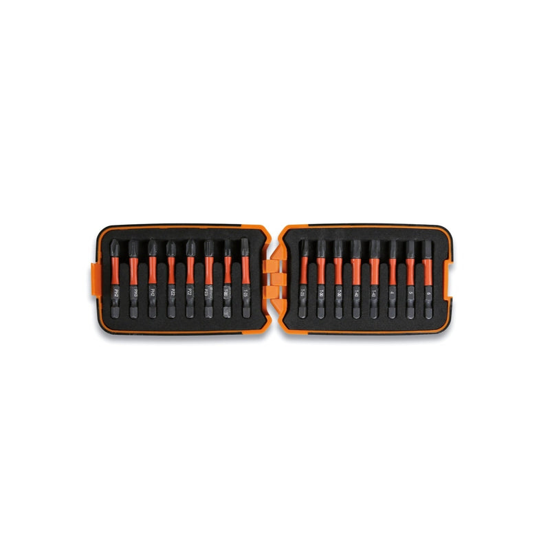 Beta 16 - Piece Impact Bit Set In Pocket - Size Case - 862XP/A16 - WEB-008620960 - Beta - Trade Counter Direct