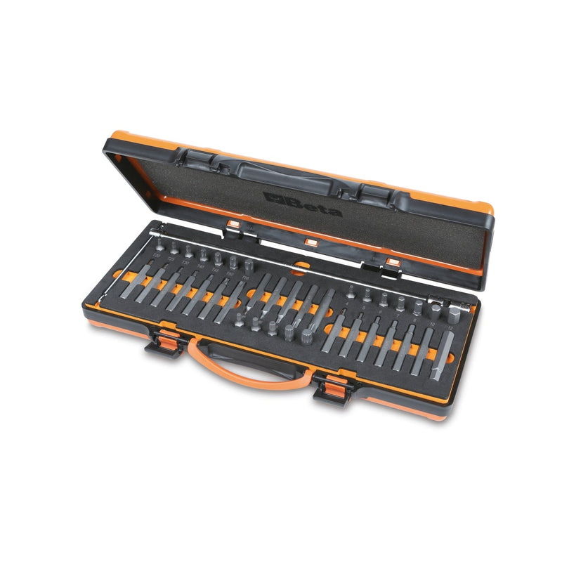 Beta 38 - Piece 10 Mm Hex Bit Set With Articulated T Handle - 867/C38 - WEB-008670938 - Beta - Trade Counter Direct