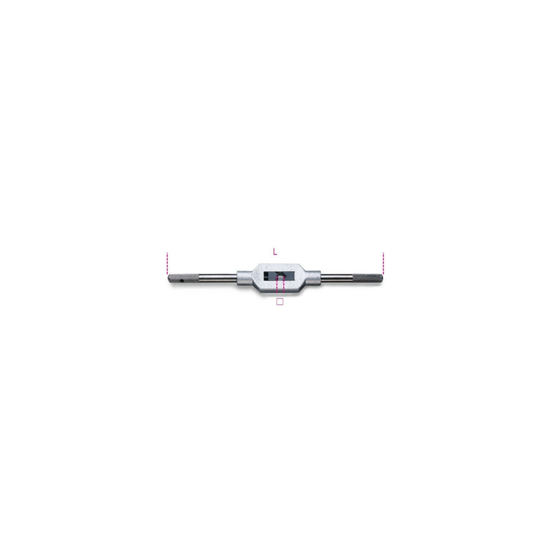 Beta Adjustable Tap Wrench With Light Alloy Body 4.9–12 Mm M5–M20 - 435G - 435G/3 - WEB-004350121 - Beta - Trade Counter Direct