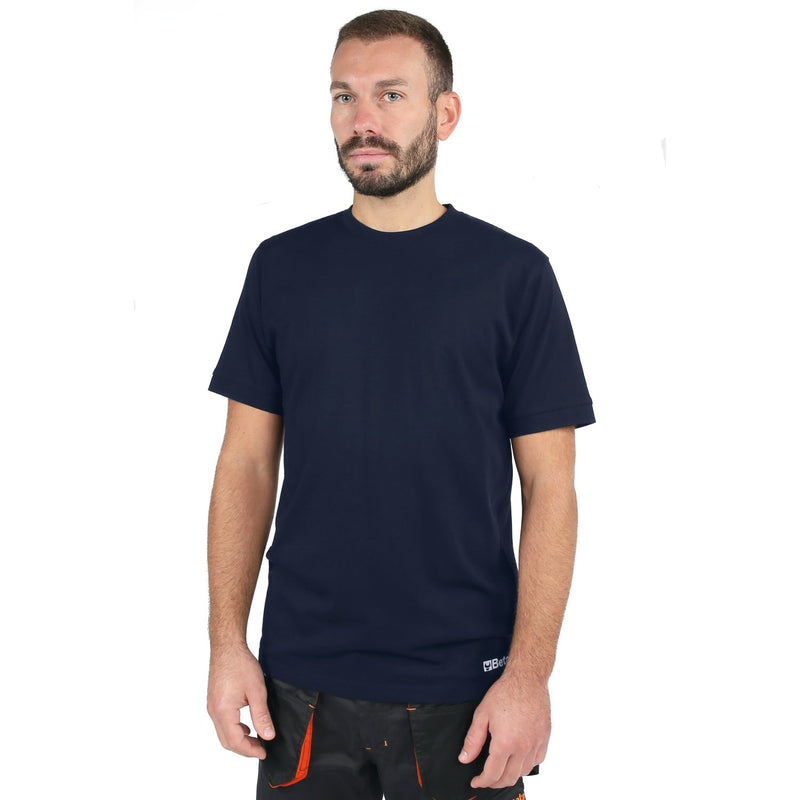 Beta Blue Jersey Cotton Work T-Shirt - 7553BL L - WEB-075530303 - Beta - Trade Counter Direct