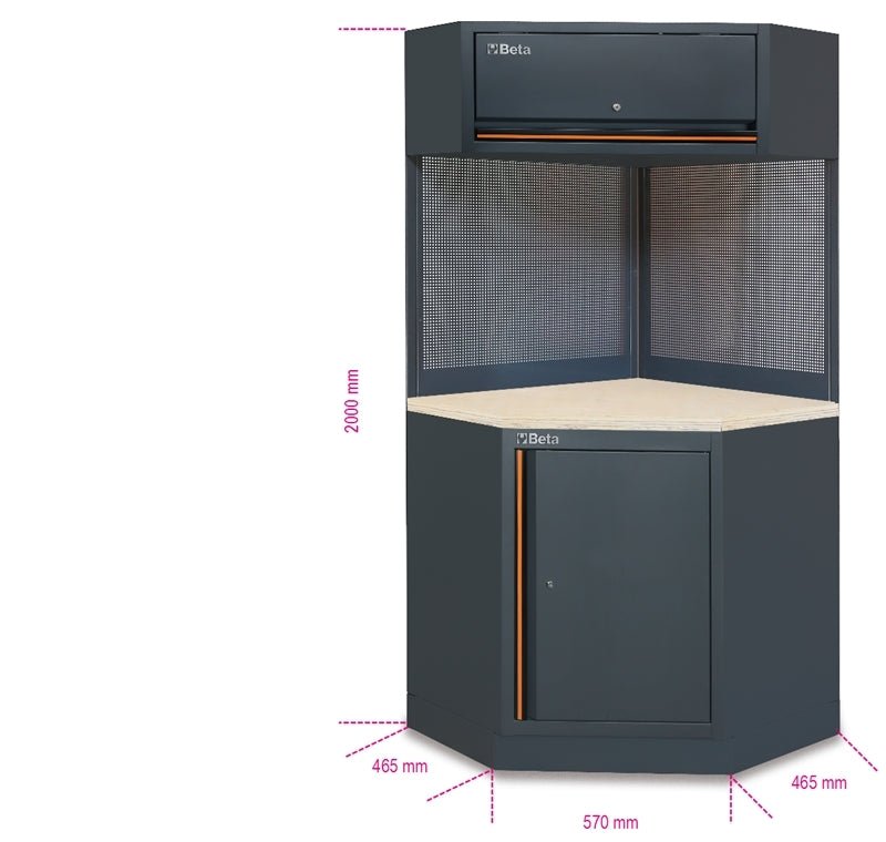 Beta C45PRO 2.0 CORNER — Self - supporting Complete Corner (X/W) - 045002411 - Beta - Trade Counter Direct